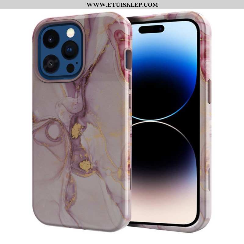 Etui do iPhone 14 Pro Max Wspaniały Marmur